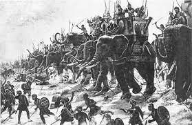 Hannibal et ses éléphant à l’assaut des Alpes